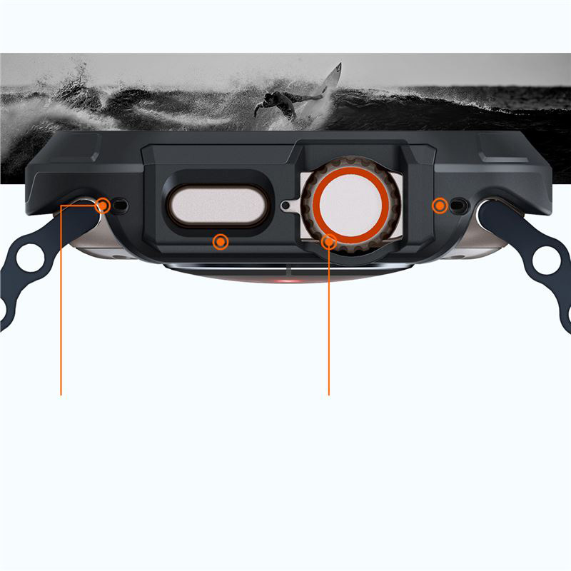Etui Spigen Lock Fit do Apple Watch Ultra 2/1 49 mm, czarne